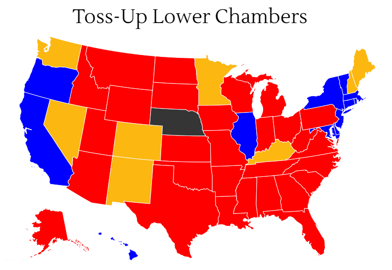 Lower chamber toss-up map