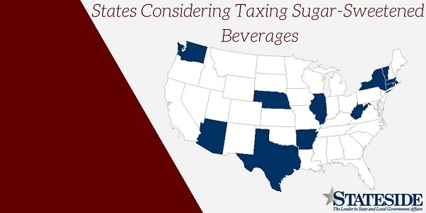 States considering taxing sugar-sweetened beverages