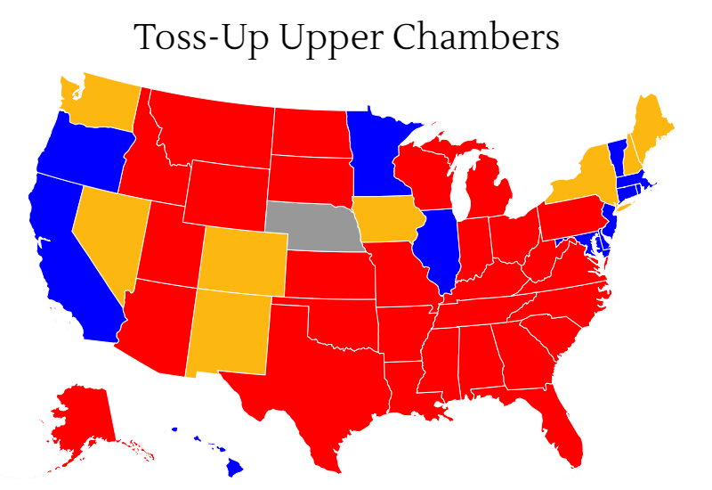 Upper chamber toss-up map